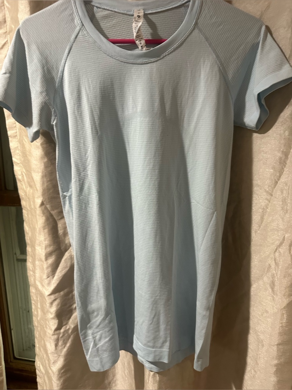 lululemon swiftly Light Blue Short-Sleeve Performance Tee